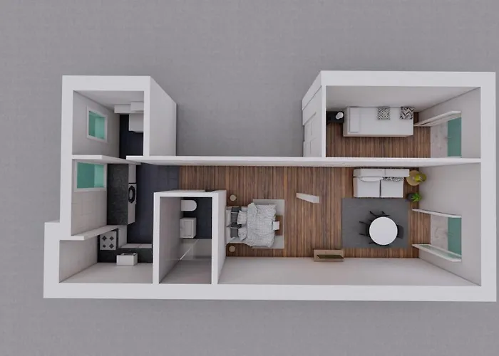 Chic Urban Retreat At Downtown With Balcony & Views, 5th-floor No Lift Apartment Lisbon